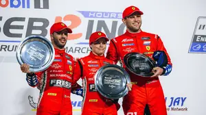 Ferrari 296 GT3 Evo pakt eerste overwinning in 12 Uur van Sebring
