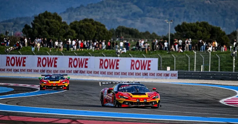 Ferrari 296 GT3 Evo begint GT World Challenge-seizoen moeizaam op Paul Ricard