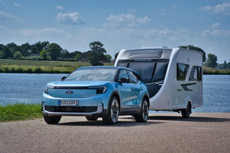 Ford Explorer en Capri krijgen tot 2.200 kg trekgewicht: EV's worden caravanproof