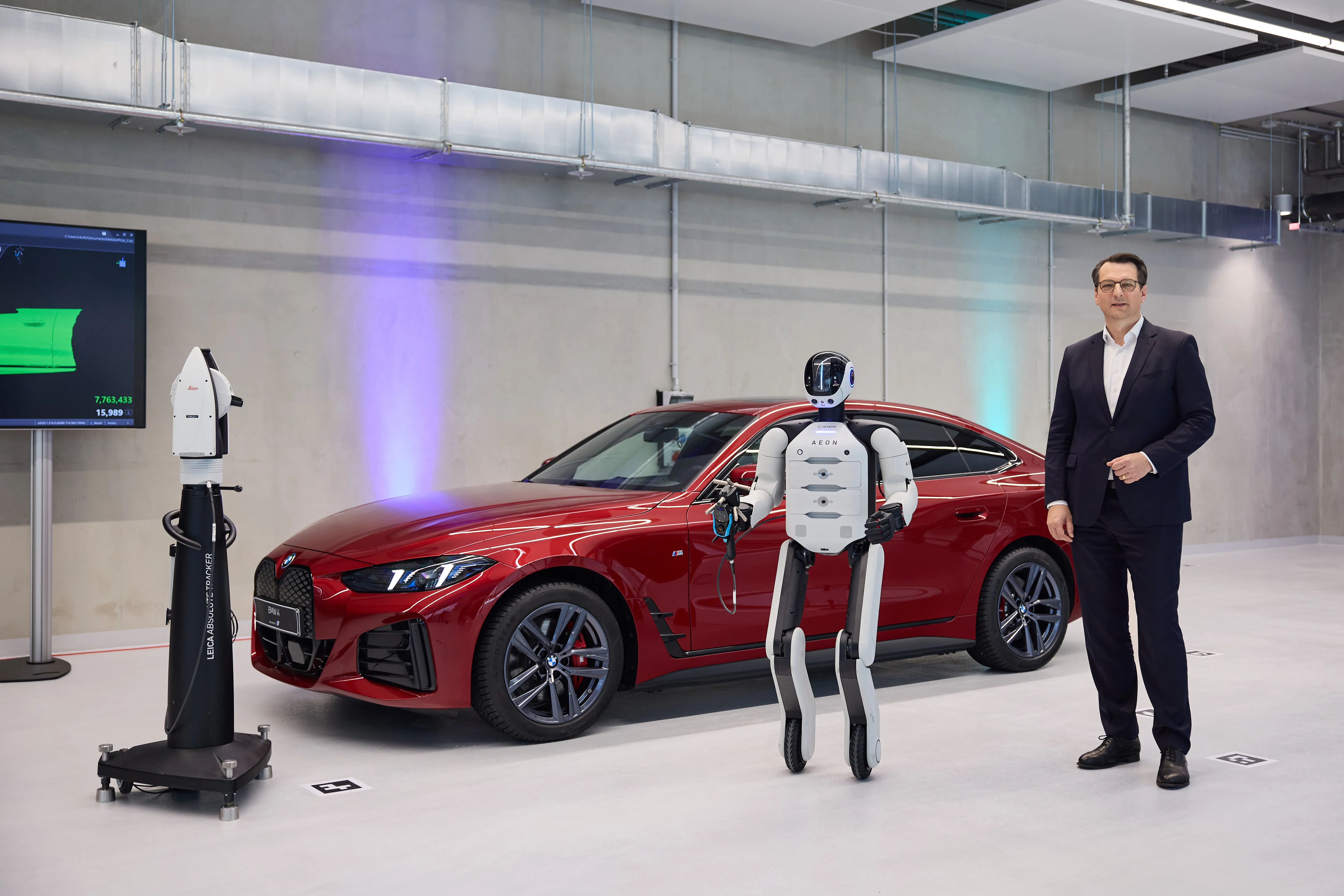 BMW robot batterij montage