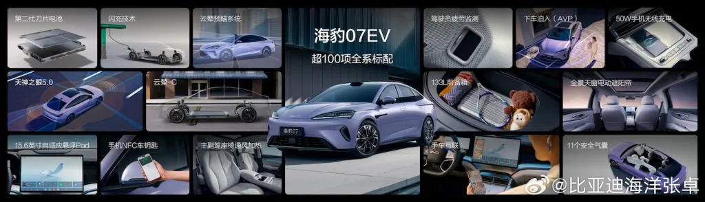 BYD Seal 07 EV flash charging in actie