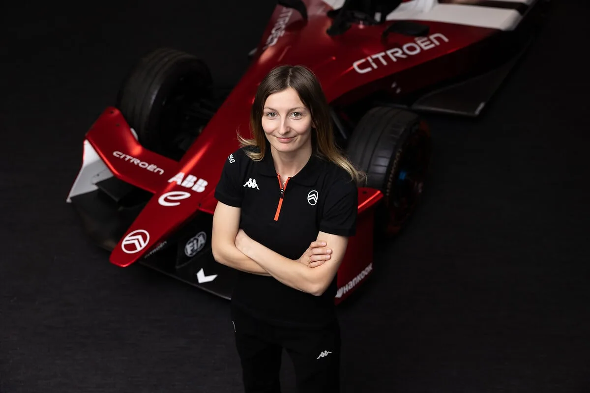 citroen racing doriane pin formula e detail 1