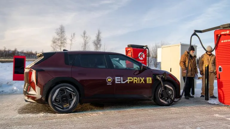 Kia EV4 laden extreme kou