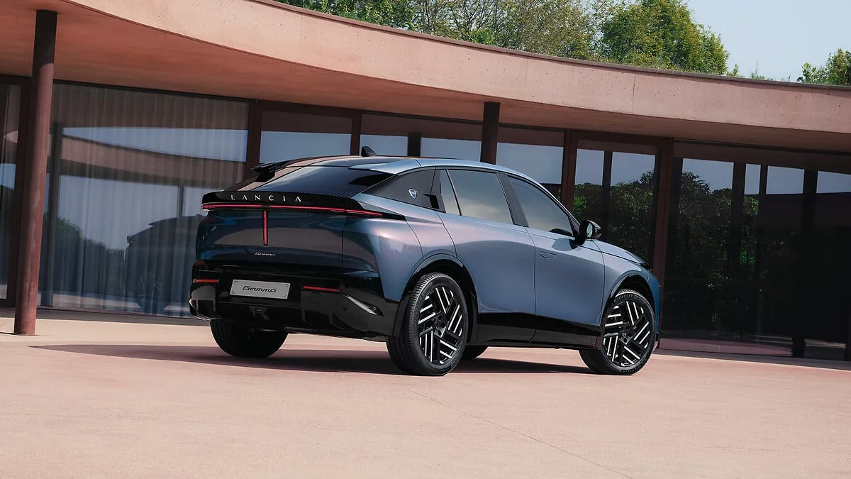 Lancia Gamma crossover-fastback profiel
