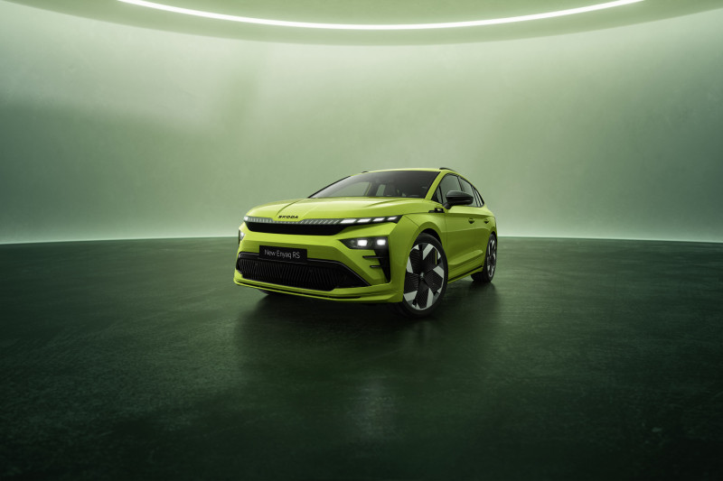 Skoda Enyaq RS interieur cockpit