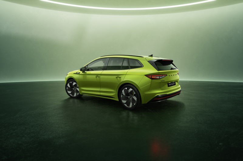 Skoda Enyaq RS laden snelladen