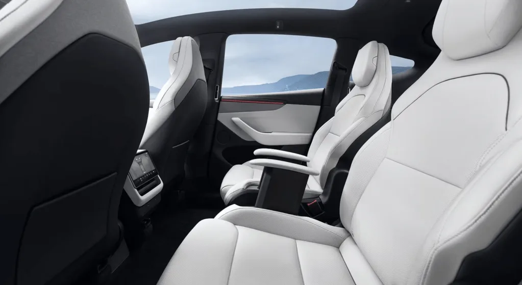 tesla model yl prototype amerikaanse wegen detail 1