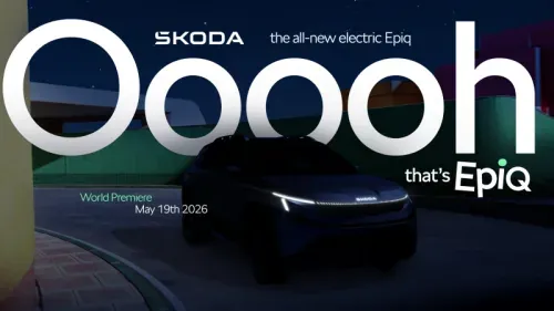 Skoda maakt zich op voor wereldpremière nieuwe Epiq: alles over deze compacte elektrische SUV