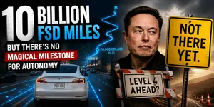 Tesla FSD passeert 10 miljard mijl, maar echte autonomie is daarmee nog niet bewezen