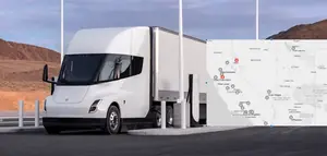 Tesla onthult 64 Megacharger-locaties voor de Semi: het begin van elektrisch vrachtvervoer